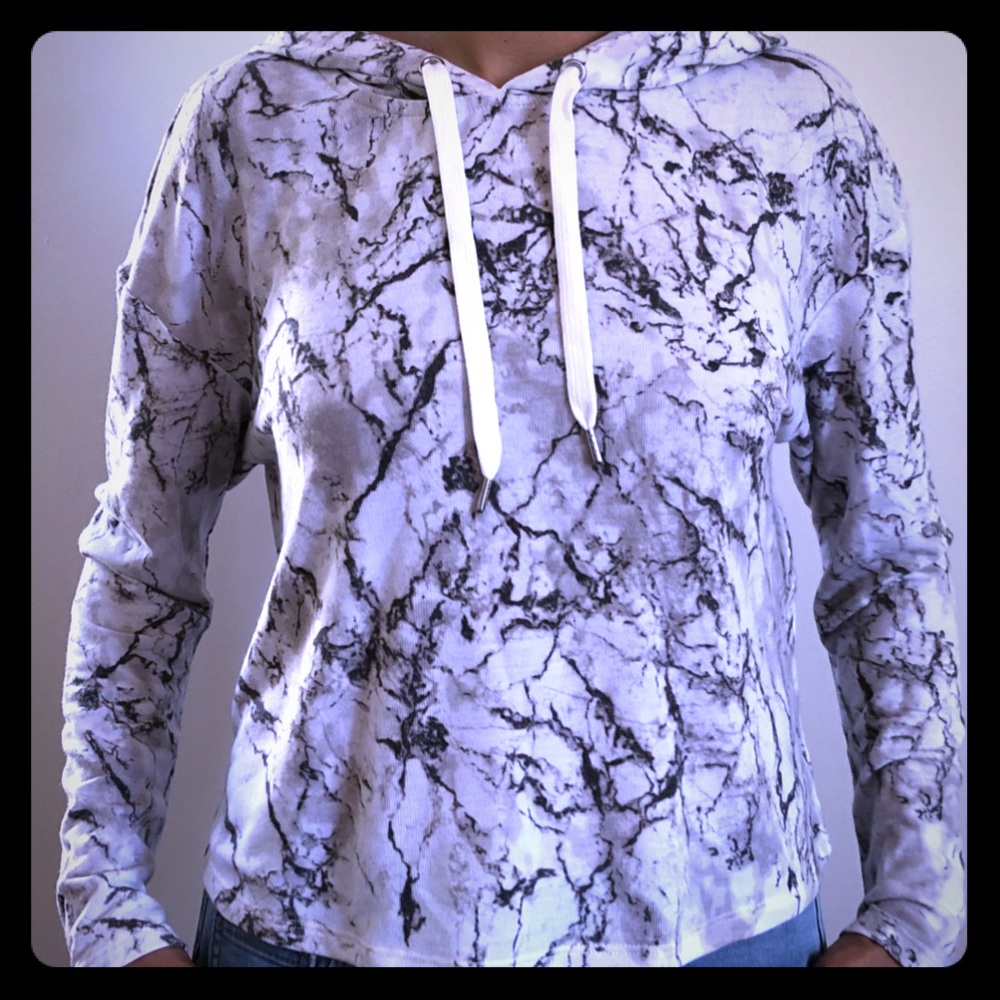 Bar III Tie Dye Hoodie